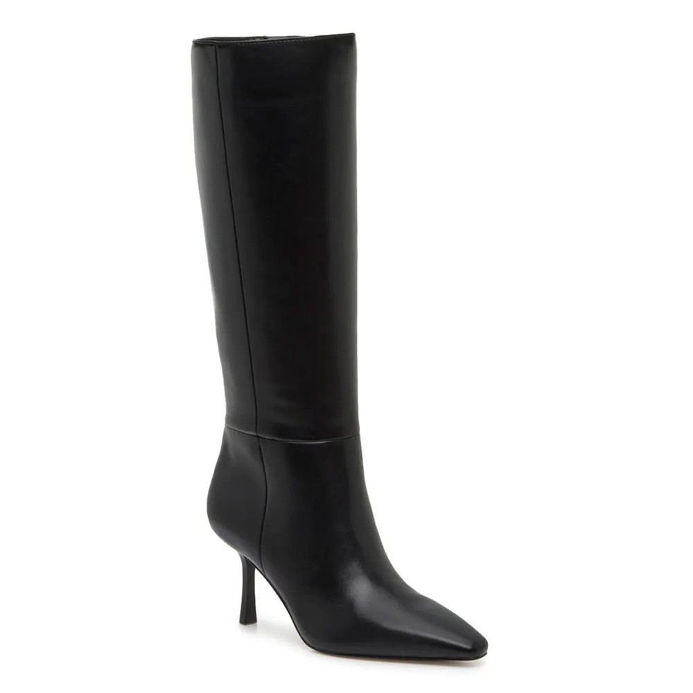 Mix No. 6 Women's Nole Wide Width Wide Calf Knee High Boot in Black Size 7.5